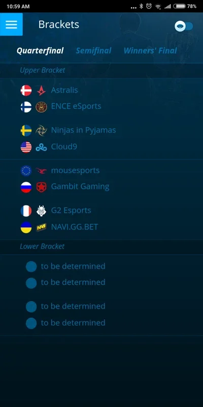 ESL Event App screenshot 6
